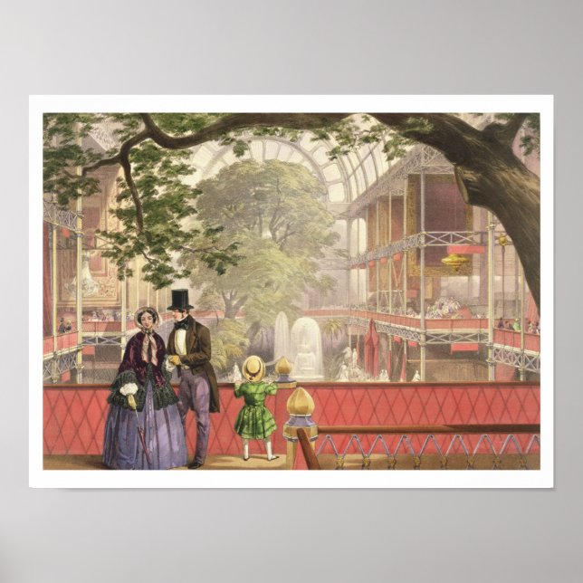 Affiches Palais de Cristal, le Transept de South Galler (Devant)