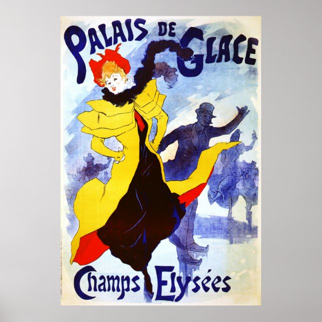Affiches Palais de Glace, Jules Chéret (Devant)