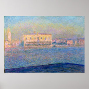 Affiches Palais des Doges de Claude Monet San Giorgio Maggi