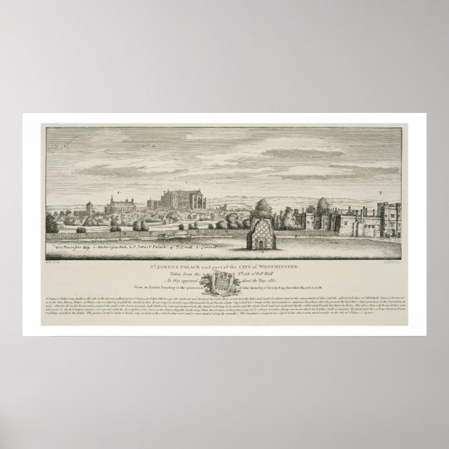 Affiches Palais Saint-Jacques et partie de la Ville de West (Devant)