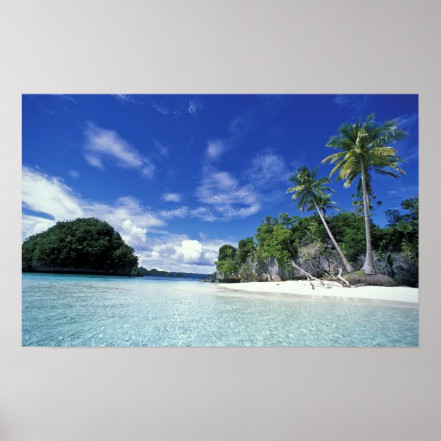 Affiches Palaos, îles Rock, île Honeymoon, Monde (Devant)
