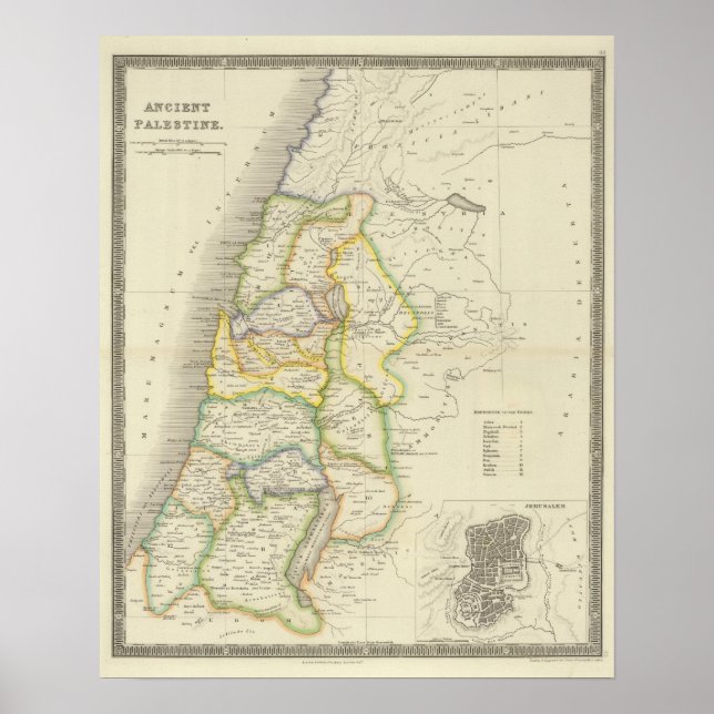 Affiches Palestine antique (Devant)