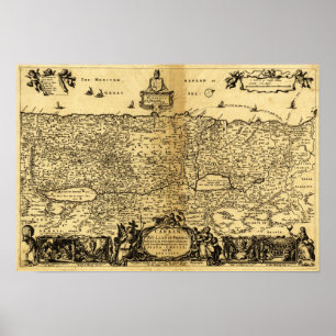 Affiches PalestineCarte panoramiquePalestine 2