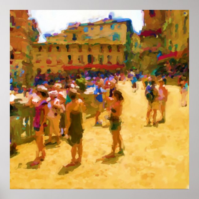 Affiches Palio à Sienne (Devant)