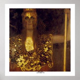 Affiches Pallas Athena par Gustav Klimt
