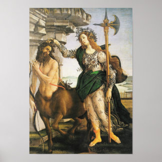 Affiches Pallas & Centaur, Art Renaissance Botticelli