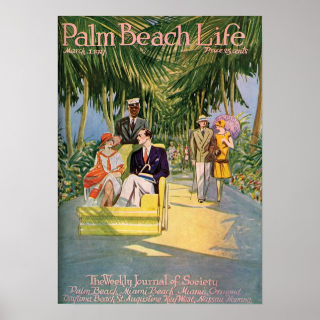 Affiches Palm Beach Life #10 print (Devant)