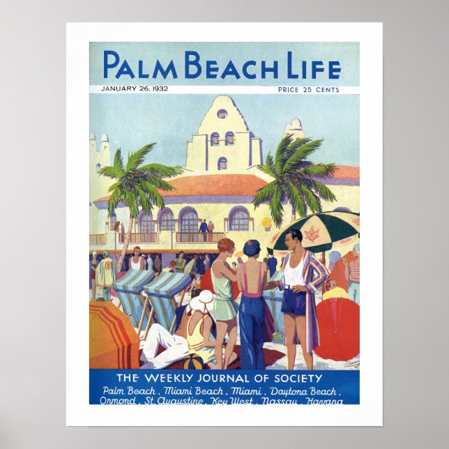 Affiches Palm Beach Life #8 imprimer (Devant)