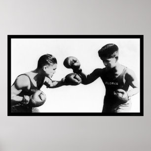 Affiches Pancho Villa Boxing Champ 1922
