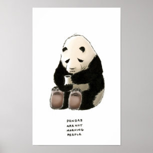 Affiches panda trivia