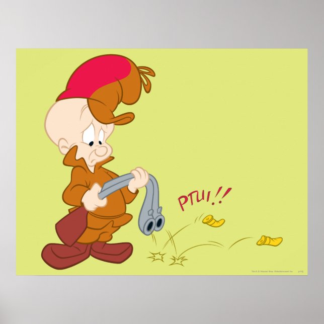 Affiches Panne d'arme d'ELMER FUDD™ (Devant)