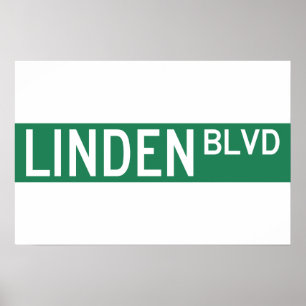 Affiches Panneau Boulevard Linden