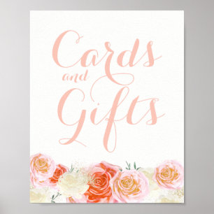 Affiches Panneau Cartes et Cadeaux (8x10)