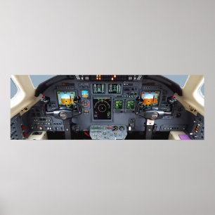 Affiches Panneau de commande Cessna Citation XLS