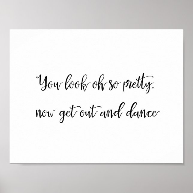 Affiches Panneau de la salle de bain mariage | Mesdames (Devant)