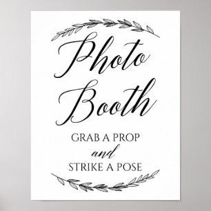 Affiches Panneau de Mariage – Photobooth Panneau de Mariage