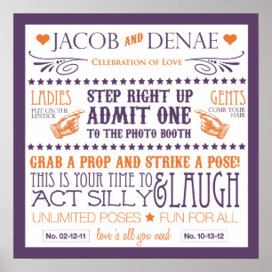 Affiches Panneau de Photomaton