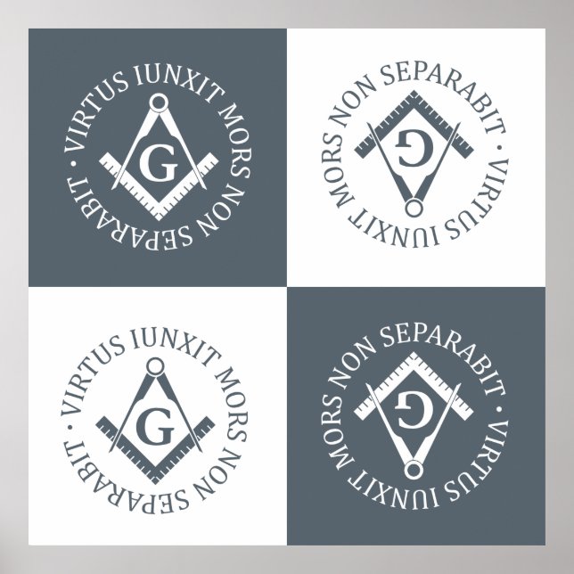 Affiches Panneau franc-maçonnerie (Devant)