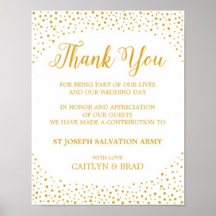Affiches Panneau mariage - Don Confetti Panneau Mariage