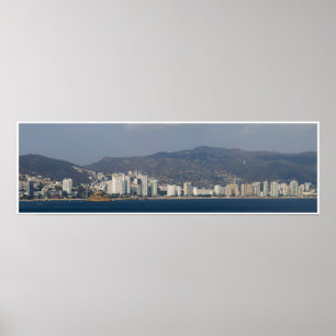 Affiches Panorama 3 d'Acapulco