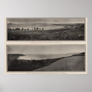 Affiches Panorama de baie de Golden Gate de Presidio