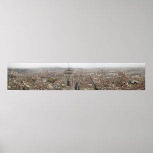 Affiches Panorama de Florence Italie