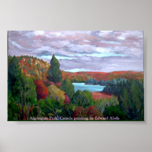 AFFICHES PANORAMA DE PARC D'ALGONQUIN