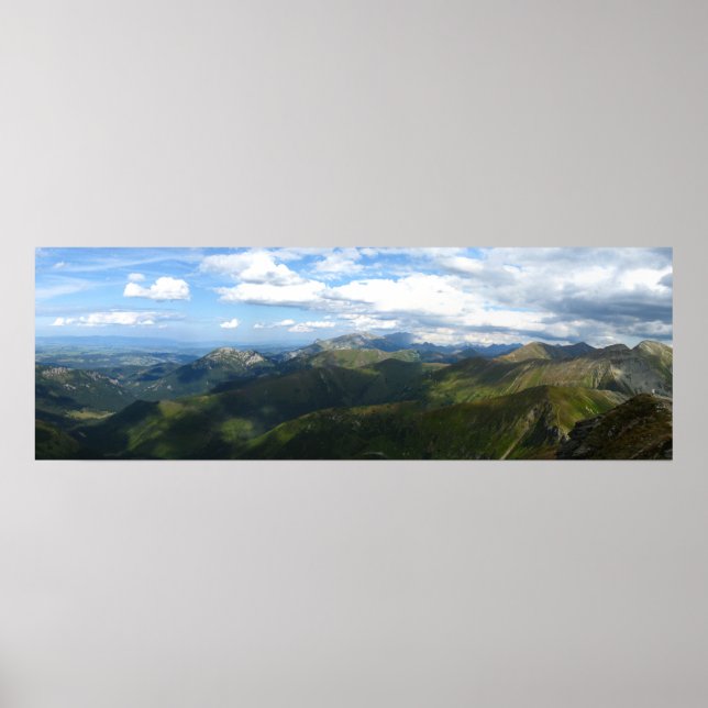 Affiches Panorama de Wolowiec, Tatras (Devant)