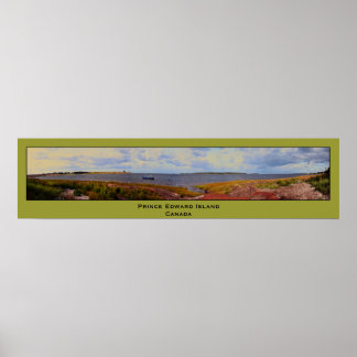 Affiches Panorama painting of Prince Edward Island, Canada