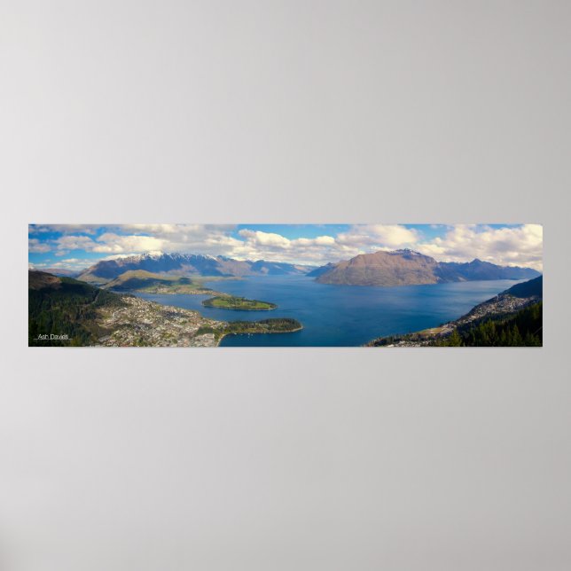 Affiches Panorama Queenstown (Devant)