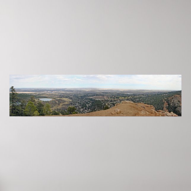 Affiches Panoramique - Colorado Springs, Colorado (Devant)