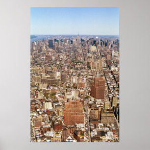 Affiches Panoramique de la ville haute
