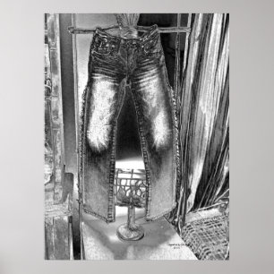 Affiches Pantalon World Tour Noir & Blanc