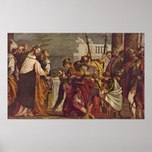 Affiches Paolo Veronese - le Christ et centurion de