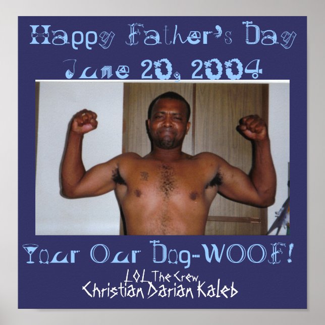 Affiches Papa (Devant)