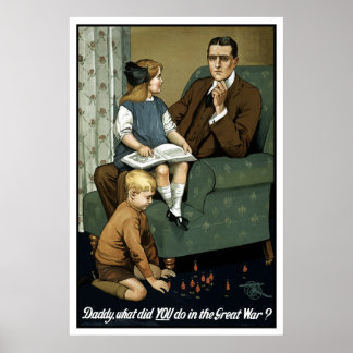 Affiches Papa, qu'est-ce que tu as fait pendant la grande g