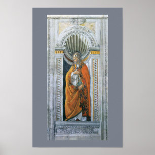 Affiches Pape Saint Sixte II par Sandro Botticelli