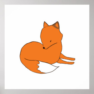 Affiches Papier d'affiche de valeur Fox (Matte)