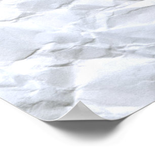 Affiches Papier écroulé