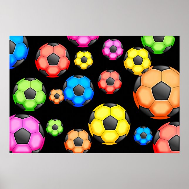Affiches Papier peint de soccer (Devant)