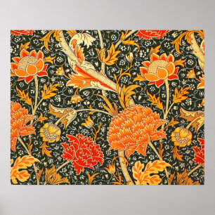 Affiches Papier peint fleur de William Morris Cray