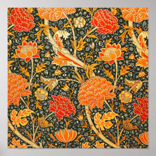 Affiches Papier peint fleur de William Morris Cray