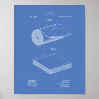 Papier toilette 1917 Plan directeur de l'art des b