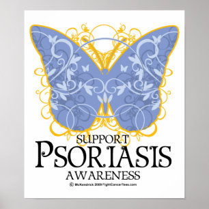 Affiches Papillon de psoriasis