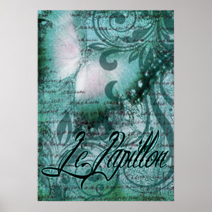 Affiches Papillon - Le Papillon sarcelle