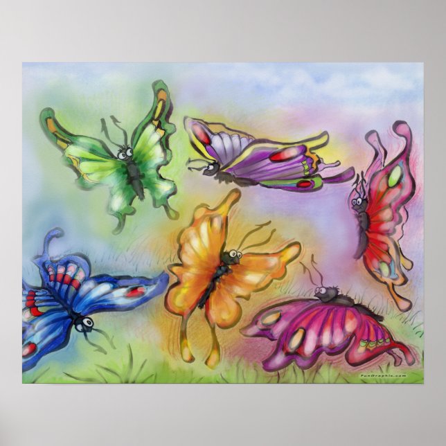 Affiches Papillons (Devant)