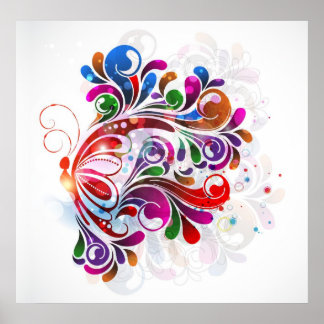 Affiches Papillons d'amour Imprimer