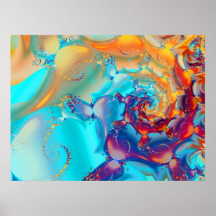 Affiches Papillons d'aquarelle