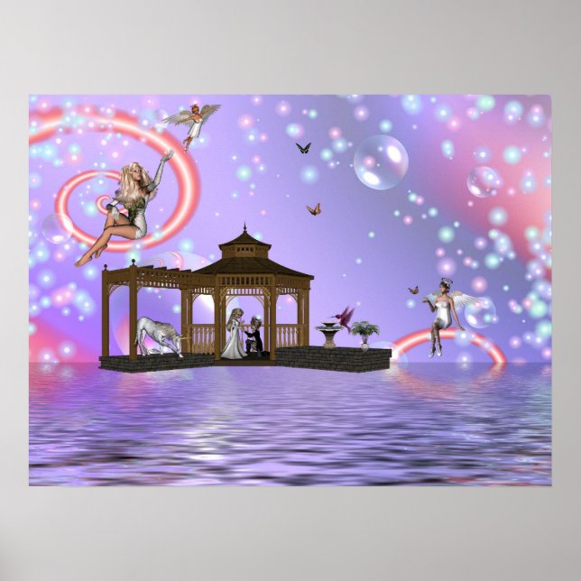 Affiches Papillons et anges (Devant)