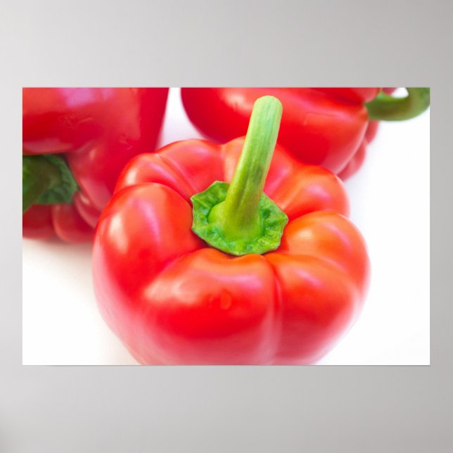Affiches paprika rouge (Devant)